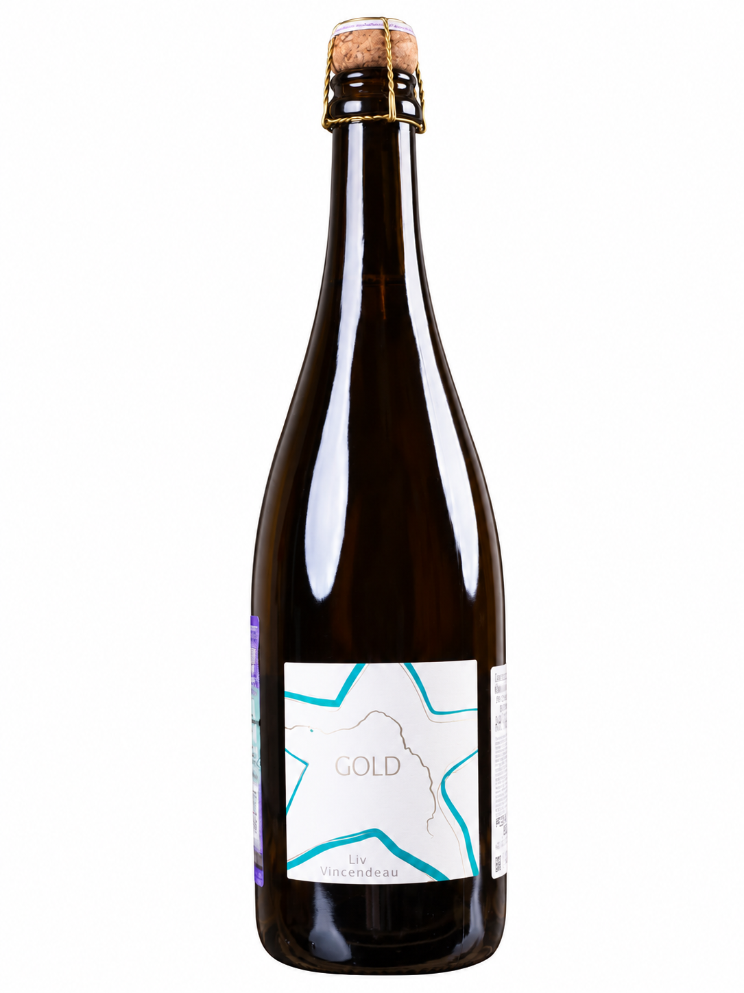 Бутылка Domäne Vincendeau Bulles de Liv Crémant de Loire Gold Extra Brut