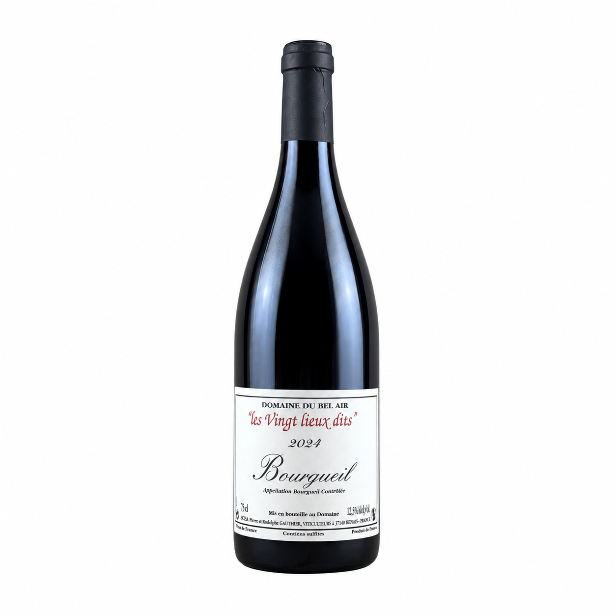 Бутылка Domaine du Bel Air Vingt Lieux Dits