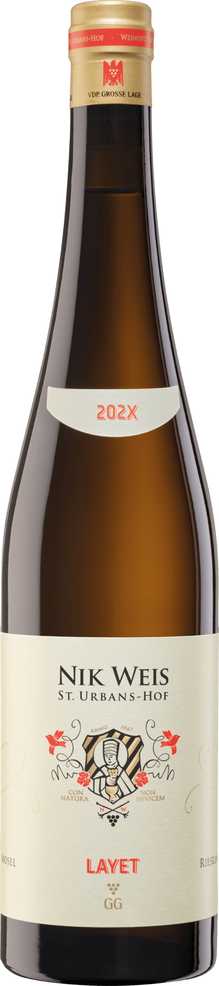 Бутылка Nik Weis St. Urbans-Hof Mehringer Layet Riesling GG