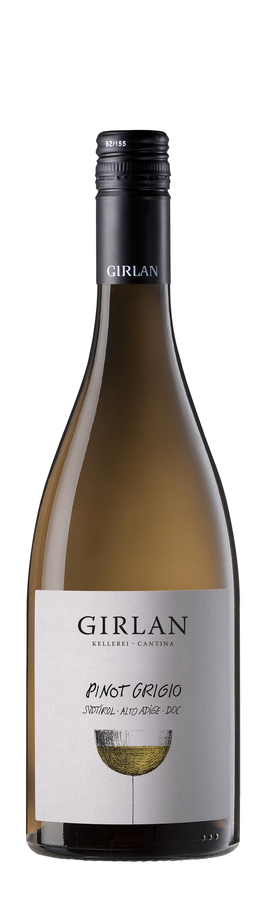 Бутылка Cantina Girlan Pinot Grigio Alto Adige DOC