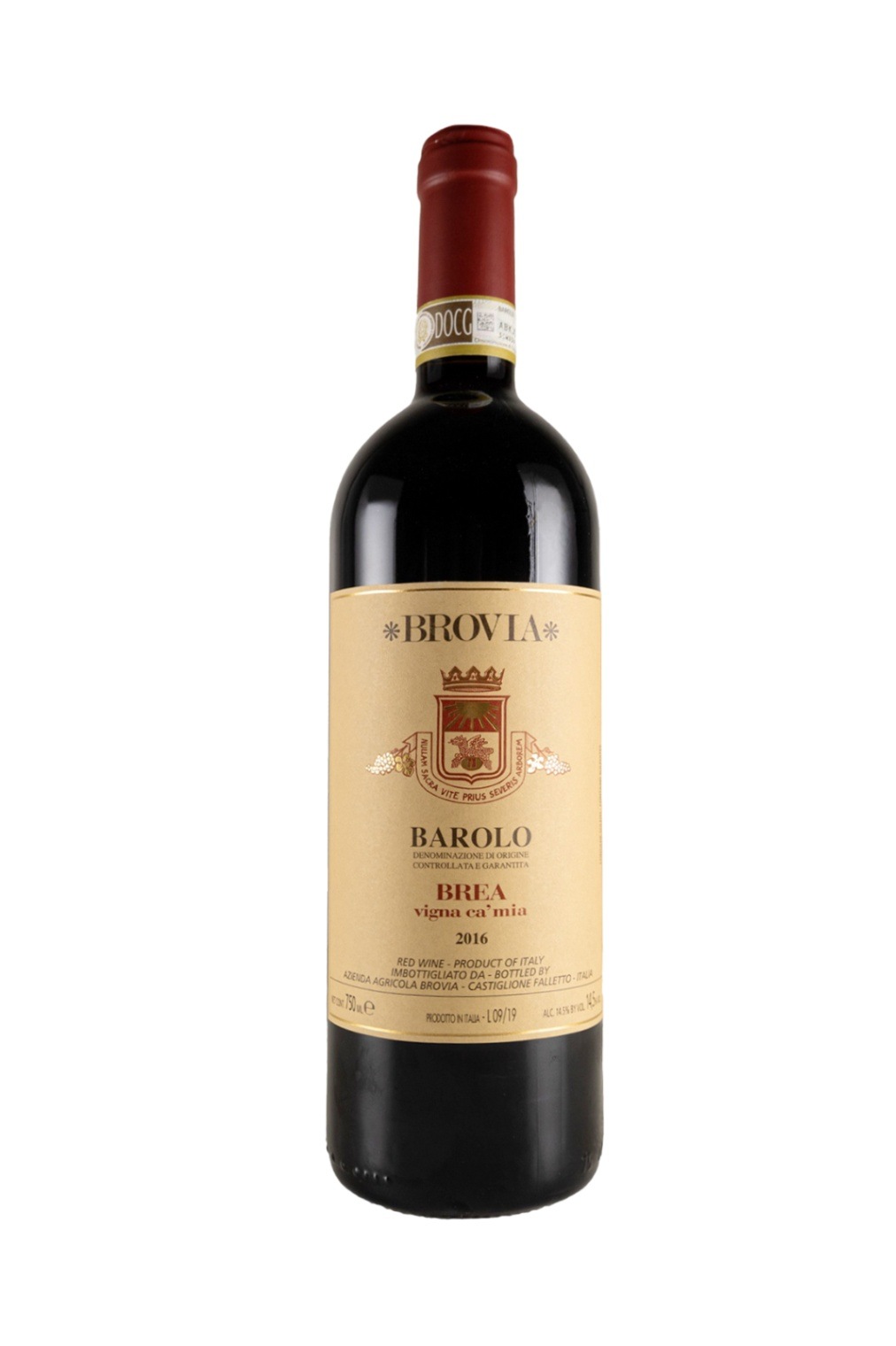 Бутылка Brovia Barolo Brea Vigna Ca’Mia 2020