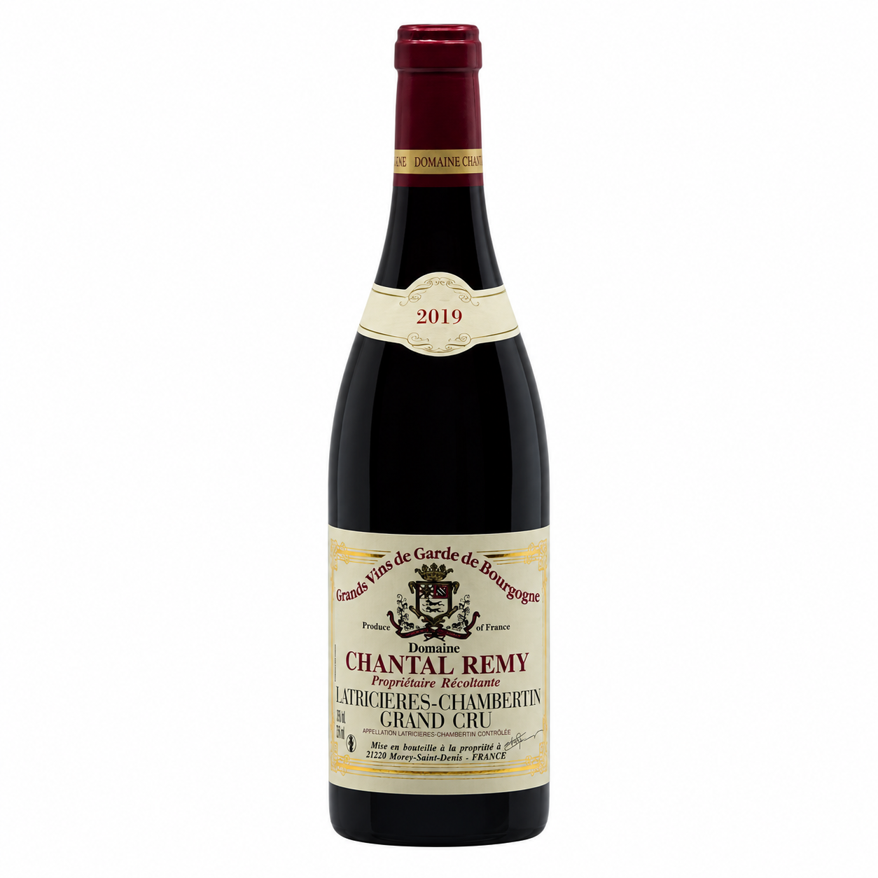 Бутылка Domaine Chantal Remy Latricières-Chambertin Grand Cru 2019