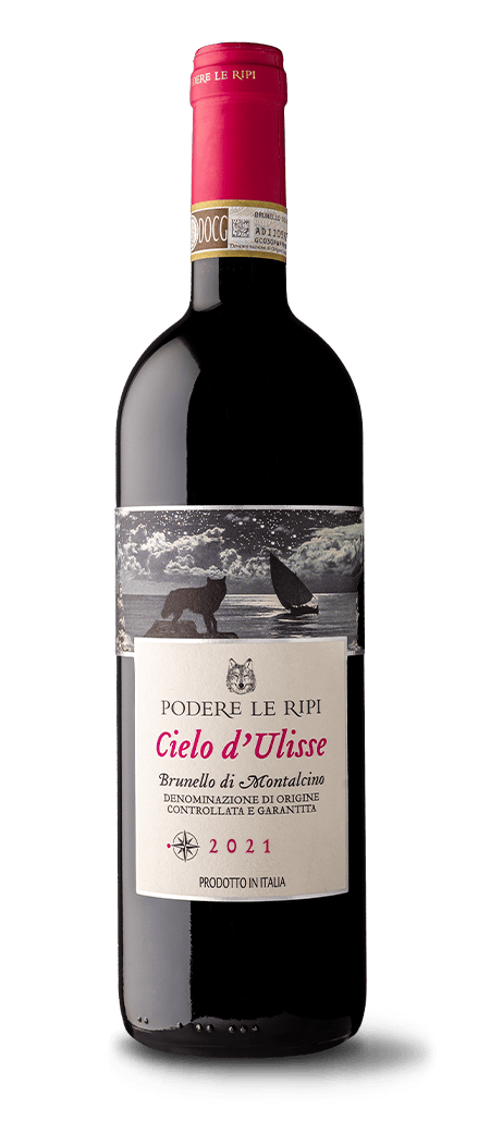 Бутылка Podere Le Ripi Cielo d’Ulisse Brunello di Montalcino 2018